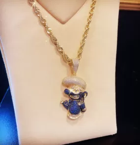 Blue pendant