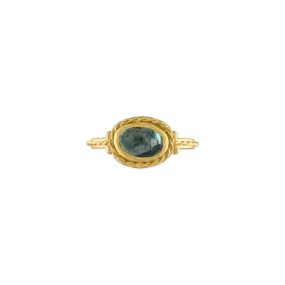 Blue Sapphire Chorda Ring