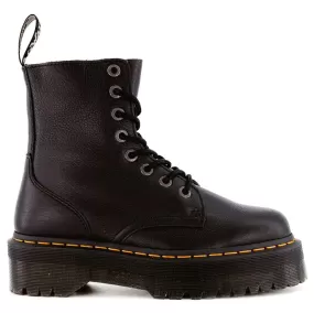 Dr. Martens Unisex Boots Jadon III Casual Lace-Up Goodyear-Welt Pisa Leather - UK 6