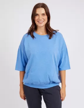 Elm Mazie Sweat - Cerulean Blue