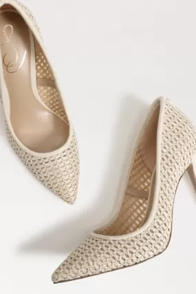 Ivory Rafia Hazel Pump