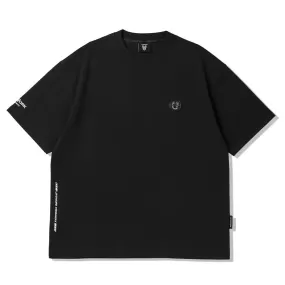 LifeWork Round Patch Logo Tee Black