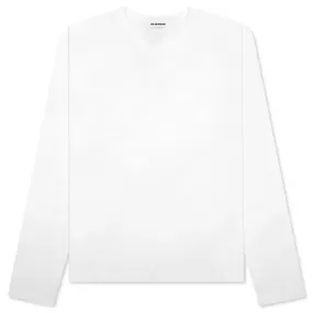 Looking for Miracles Layered Sweater With T-Shirt - Open White