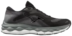 Mizuno Wave Sky 7 (D Width) - Black Storm (Womens)