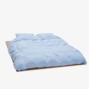 Percale Duvet Cover Morning Blue