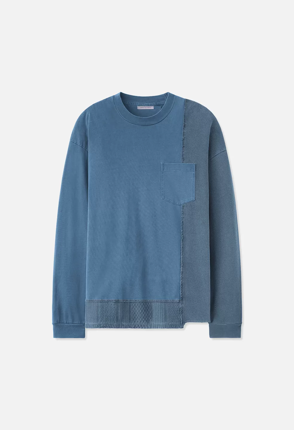 Reconstructed LS Tee / Washed Blue