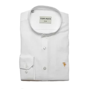 Tom Penn Grandad Shirt - White